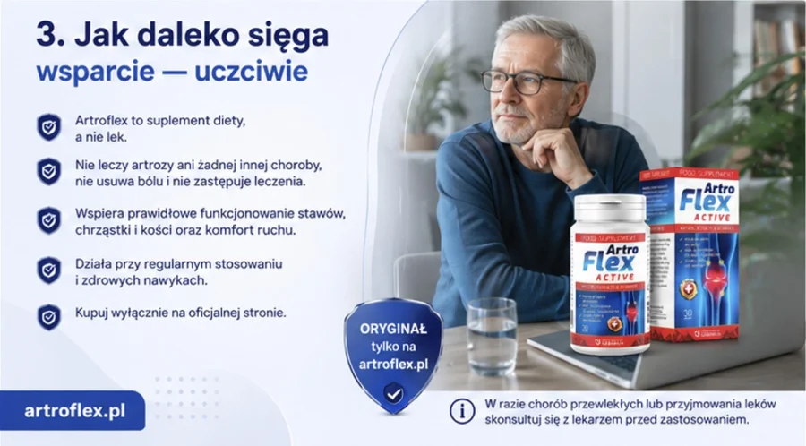 Artroflex Active — suplement diety wspierający stawy